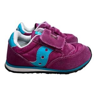 Saucony Kids Sneakers in Purple and Blue